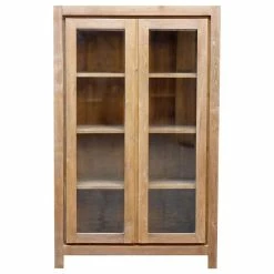 Discount 👏 Chic Teak Inc. Recycled Teak Wood Solo Cupboard, 2 Door 🎉