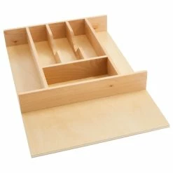 Best deal π₯ Rev-A-Shelf Wood Trim To Fit Cutlery Drawer Insert Organizer, 14.63", 2.88"H π