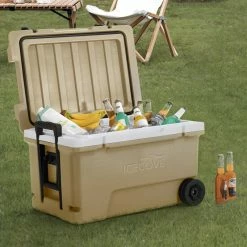 Best deal βοΈ IceCove 60-Quart Solar Cooler Mojave Desert Tan π₯