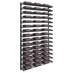 Best Sale π€© VintageView Evolution Wine Wall 75" Wine Rack Kit, Matte Black, 54 Bottles π―