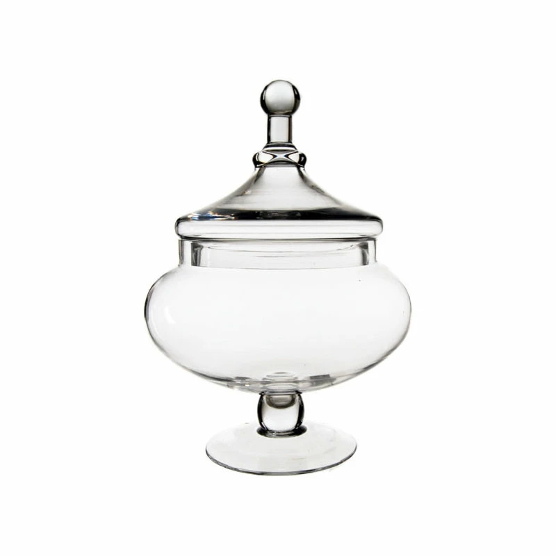 Wholesale π CYS EXCEL, INC Glass Apothecary Jar π¬ Candy Buffet Container H-15" D-9" Set Of 1 π₯°