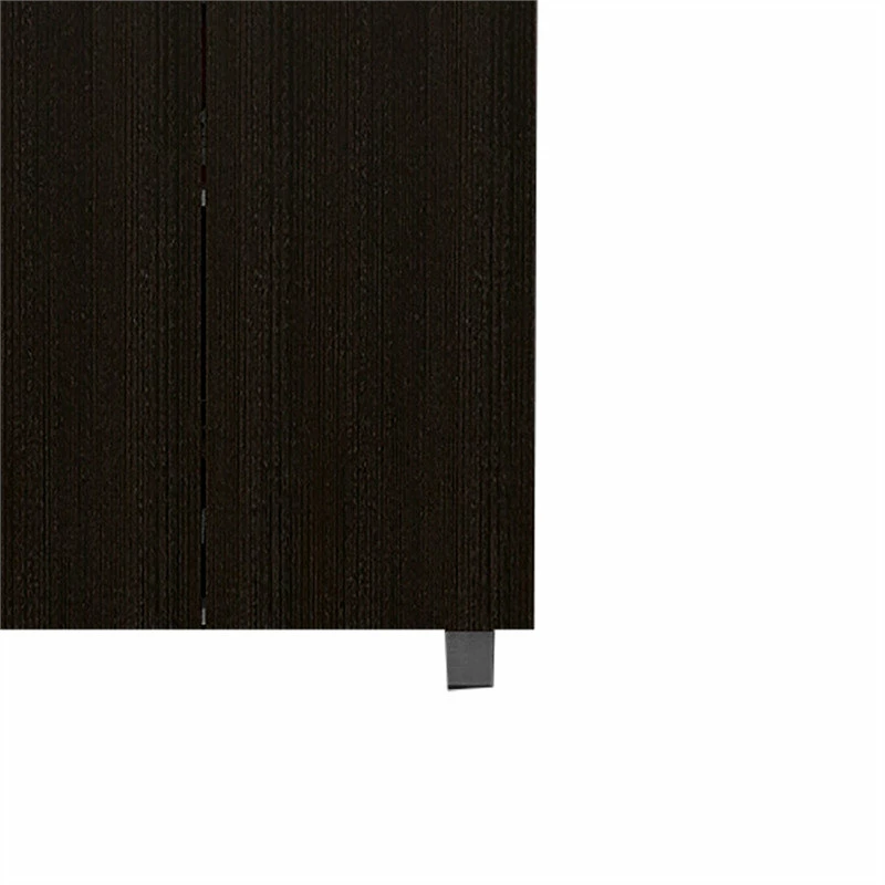 Best reviews of π Tuhome Furniture Tuhome Baleare Black Engineered Wood Pantry Cabinet π - Image 5