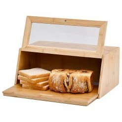 Hot Sale 🛒 Welland Industries LLC WELLAND Bamboo Bread Box 👍