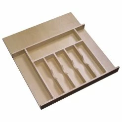 Best reviews of ❤️ Rev-A-Shelf Wood Trim To Fit Shallow Cutlery Drawer Insert Organizer, 20.63", 2.38"H 🥰