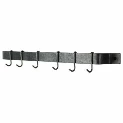 Cheap ✨ Enclume 24" Wall Rack With 6 Hooks, 🔨 Hammered Steel 🤩