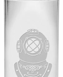 Hot Sale 🥰 Susquehanna Glass Company Dive Helmet Water Bottle 😀