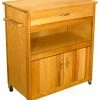 Budget ✨ Catskill Craftsmen Wide Cuisine Kitchen Cart 🥰