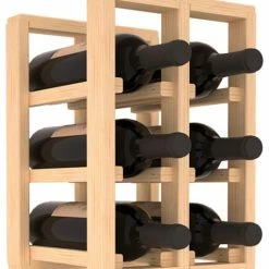 Hot Sale 👏 Wine Racks America 6-Bottle Counter Top/Pantry Wine Rack, Pine, Unstained ✔️